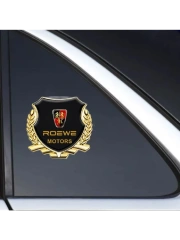Металлическая эмблема на автомобиль "ROEWE" самоклеящаяся